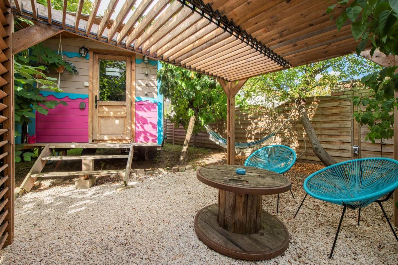 Roulotte Insolite Avec Terrasse Proche Paris Noisy-le-Grand Eksteriør billede