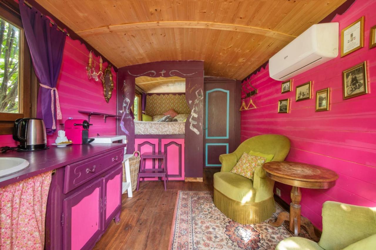 Roulotte Insolite Avec Terrasse Proche Paris Noisy-le-Grand Eksteriør billede